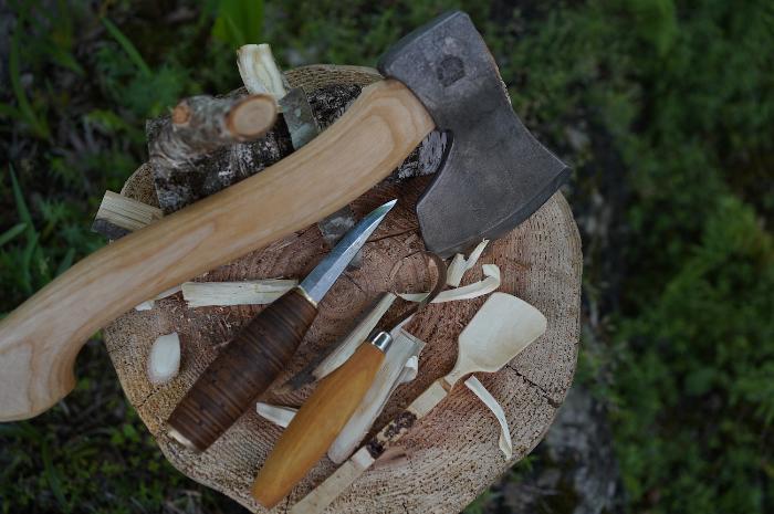 〜グリーンウッドワーク〜ナイフで作る木のスプーン