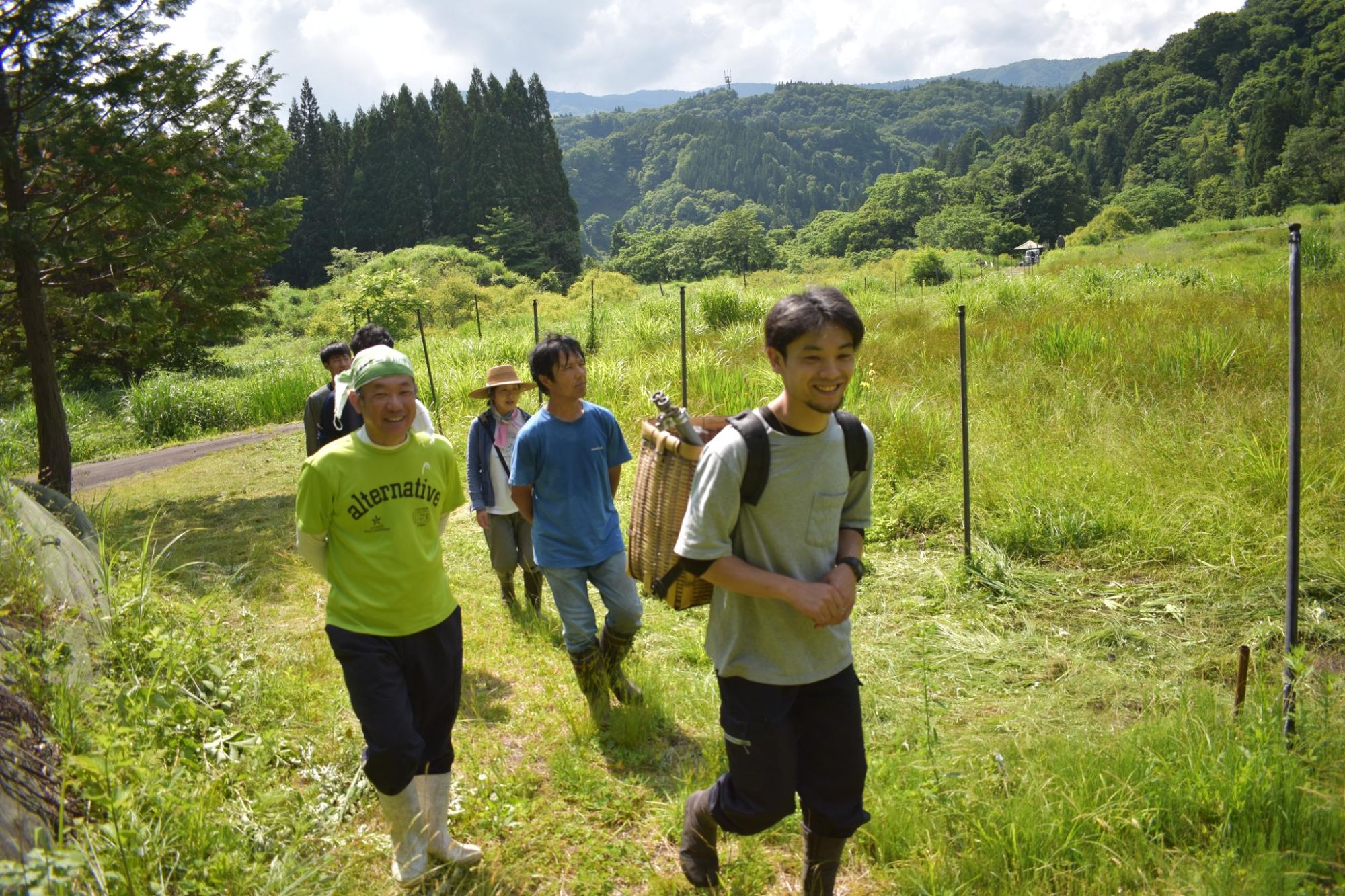 応援隊お楽しみの様子