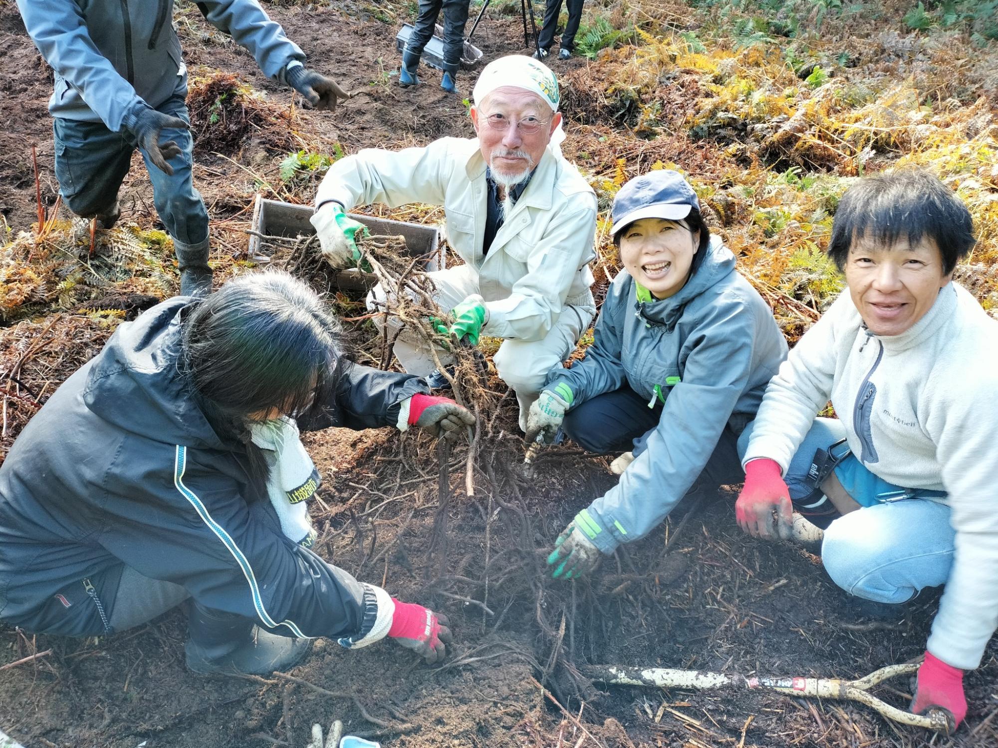 ぎふの田舎応援隊活動写真