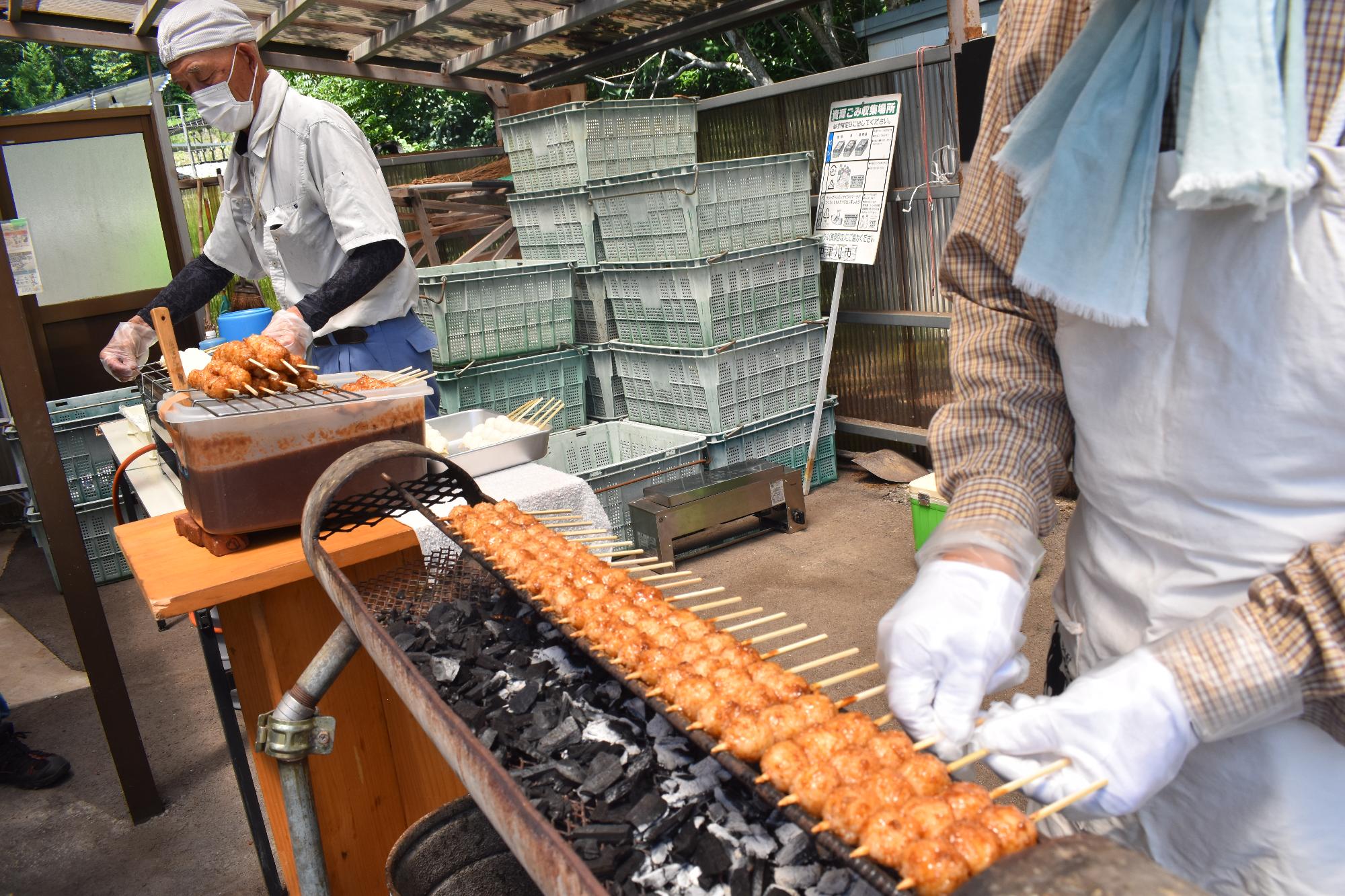 夏焼棚田草刈り